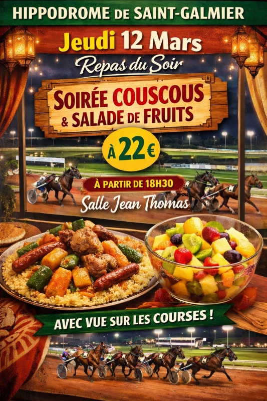 L'hippodrome - L'Amphitryon - restaurant SAINT-GALMIER - top restaurant SAINT-GALMIER