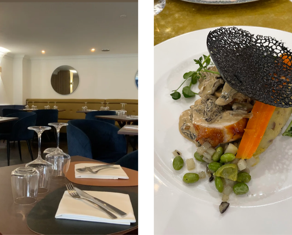 Le restaurant - L'Amphitryon - restaurant SAINT-GALMIER - Restaurant Andrézieux-Bouthéon - bon restaurant SAINT-GALMIER