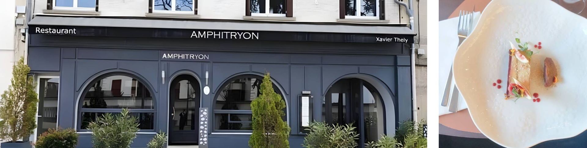 Le restaurant - L'Amphitryon - restaurant SAINT-GALMIER - Restaurant Andrézieux-Bouthéon - bon restaurant SAINT-GALMIER